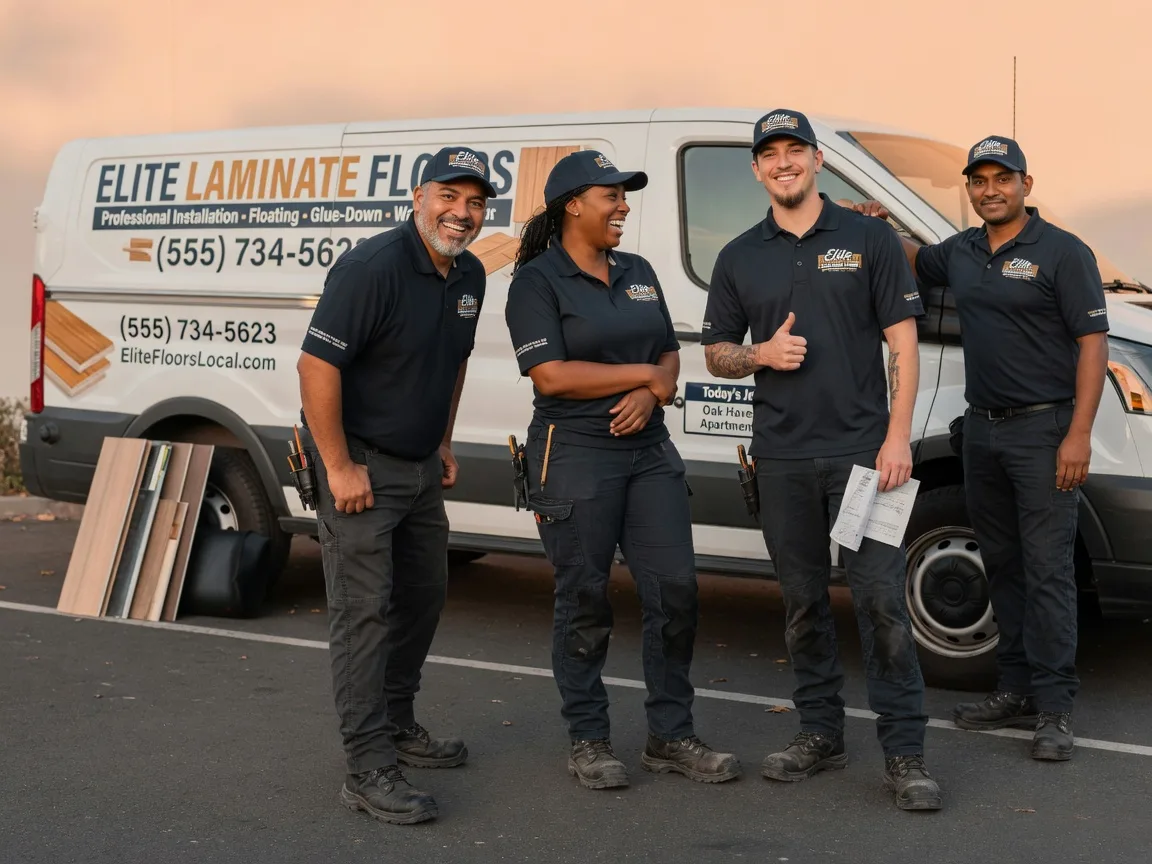 Laminate flooring installation company in Fleetwood, PA
